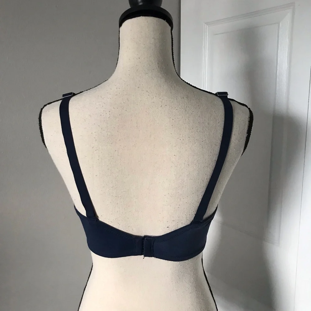 ❤️3X20 MAIDENFORM Underwire Light Padding Blue Bra | 36DD
